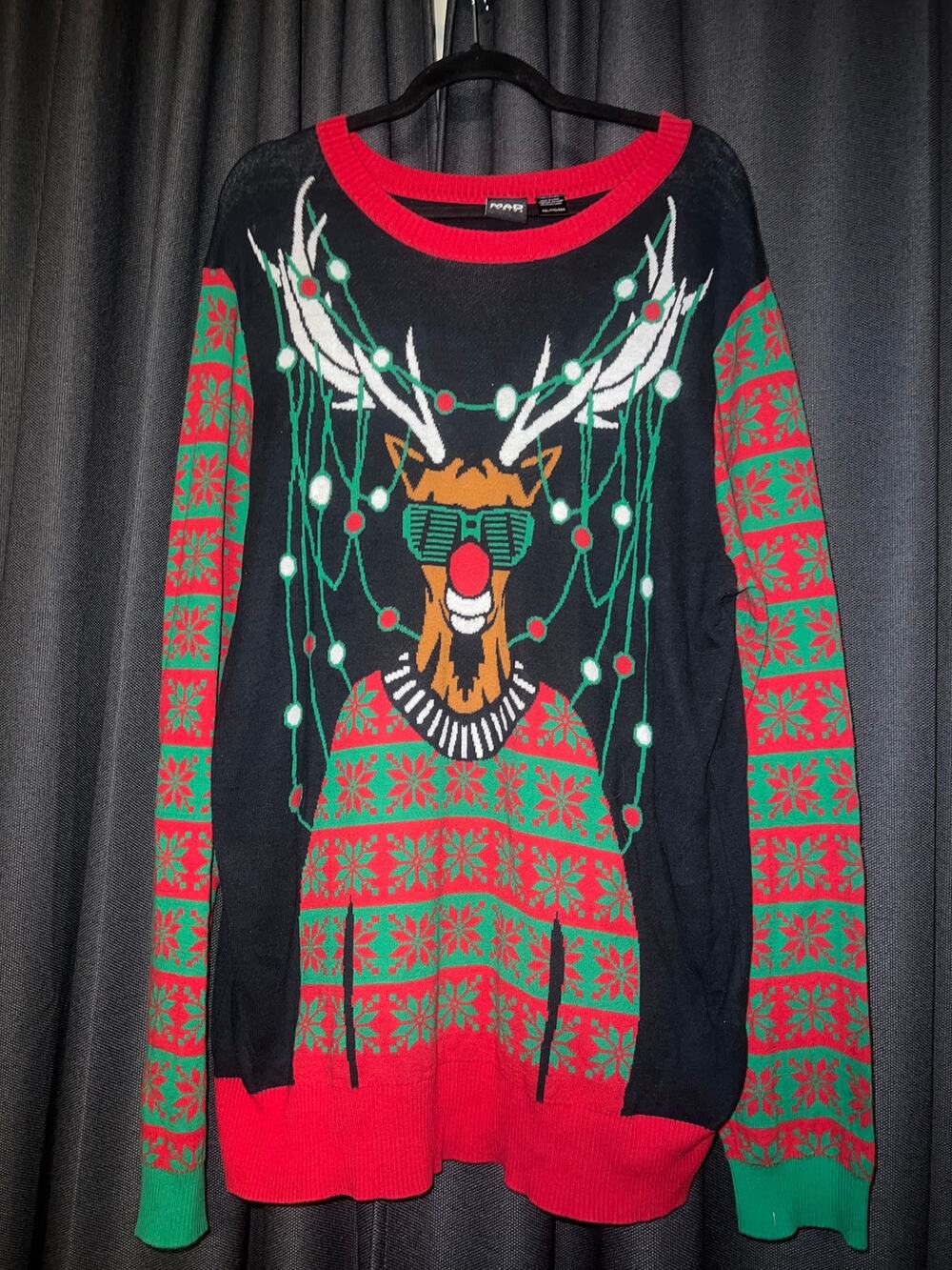 Ugly Christmas Sweater Xmas Size XXL